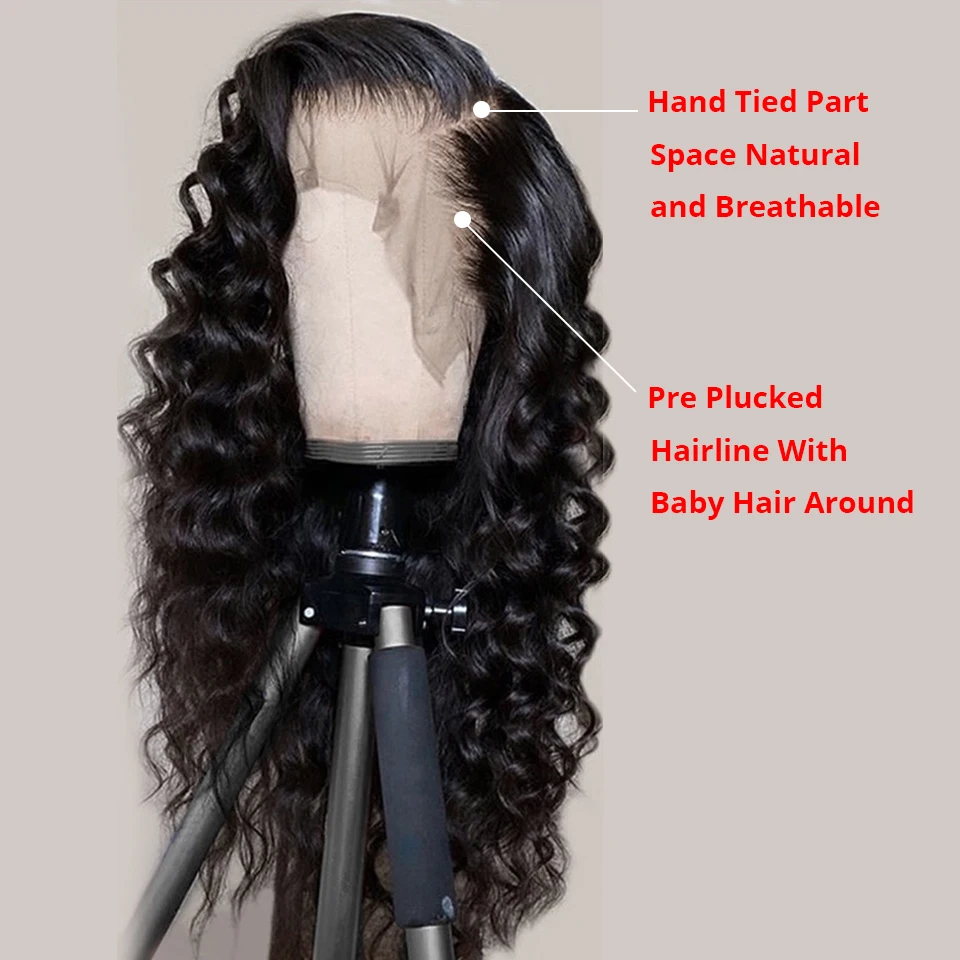 13х6 кружевные передние человеческие волосы бразильские натуральные волнистые Remy