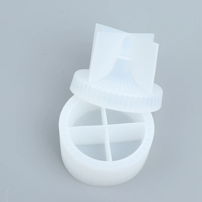 

Storage Box Epoxy Resin Silicone Mould Jewellery Bead Storage Box Mold DIY Clear Resin Making Mould Casting Craft
