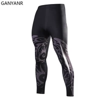 ganyanr compression pants gym running tights men leggings sportswear fitness sport sexy basketball yoga football training long