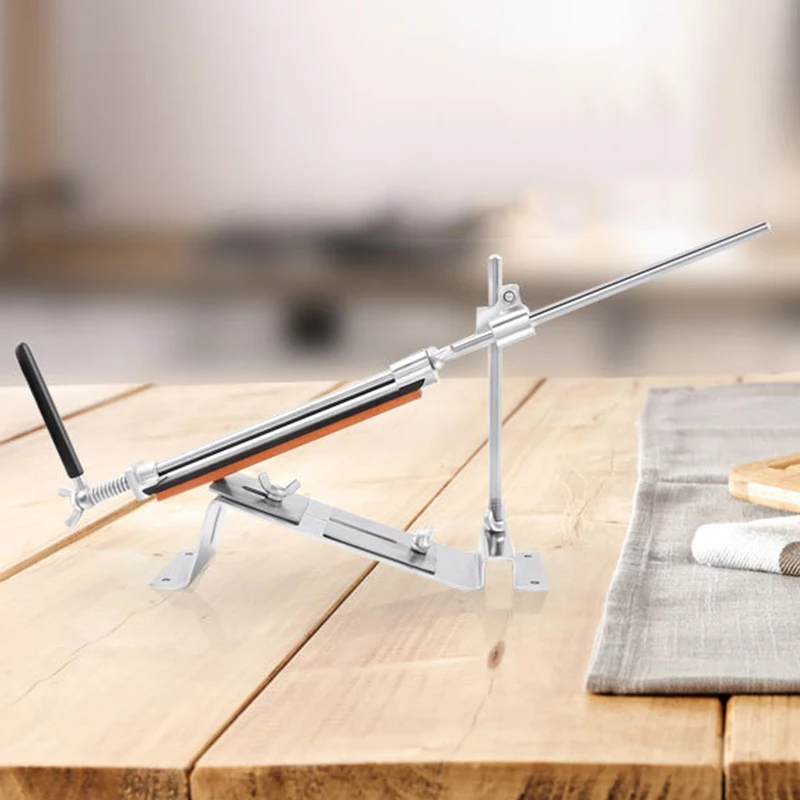 

Fixed-angle Knife Sharpener Kits WIth 4 Sharpening Stones For Kitchen Knives --M25