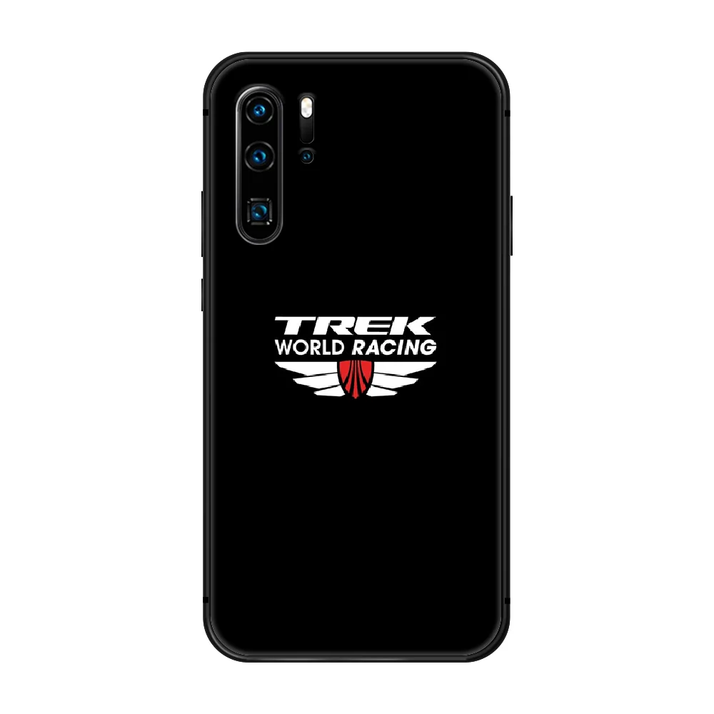 

Trek Mountain Bikes Phone Case Cover Hull For Huawei P8 P9 P10 P20 P30 P40 Lite Pro Plus Smart Z 2019 black Coque Painting Cell