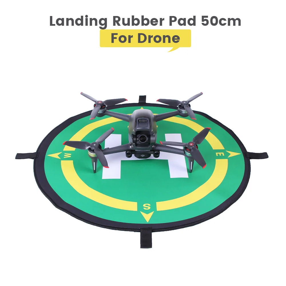 

Fast-Fold Parking Apron 50cm Mini Landing Pad for DJI Air 2S/FPV/Mavic Air/Air 2/Mini 2/Mavic Mini/2 Pro/Spark/Phantom 4 PRO