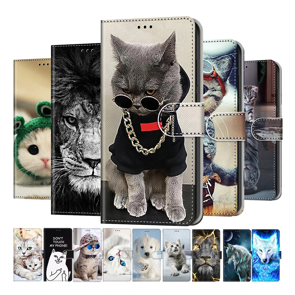 Чехол-книжка для Xiaomi Redmi 4A 4X 5 5A 6 6A 7 7A 8 8A 9 9A 9C 9T 10 | Мобильные телефоны и аксессуары