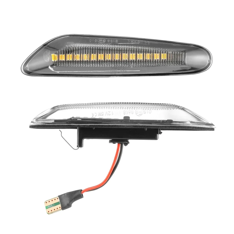 Динамический поворотный сигнал для автомобиля боковой габаритный фонарь