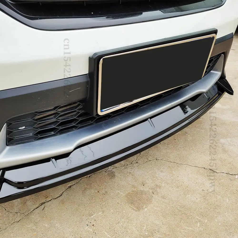 Front Bumper Lip Chin Body Kit Guard Diffuser Spoiler Deflector Carbon Fiber Look Styling For Honda CRV 2017 2018 2019 2020 |