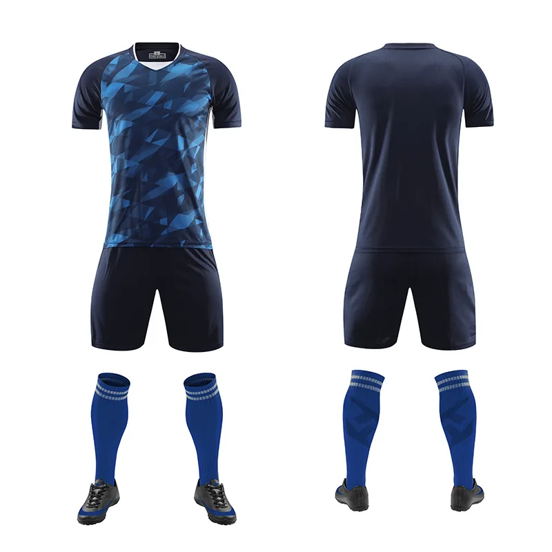 

New Arrival Soccer Jerseys 2020 Kids Men Football Jerseys Sets Custom Men Soccer Jerseys Suit Sportswear Pockets Soccer Uniforms