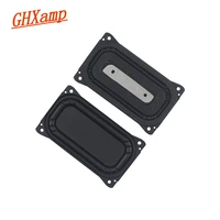 ghxamp 88mm48mm passive radiator speaker bass vibration diaphragm portable subwoofer accessories diy rectangle 2pcs