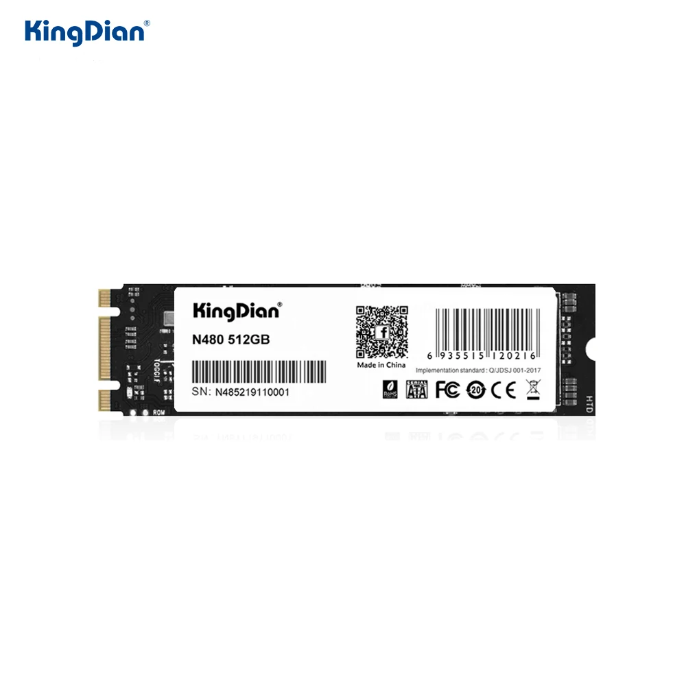 KingDian SSD NGFF 512 ГБ M.2 2280 мм Внутренний твердотельный накопитель жесткий диск с