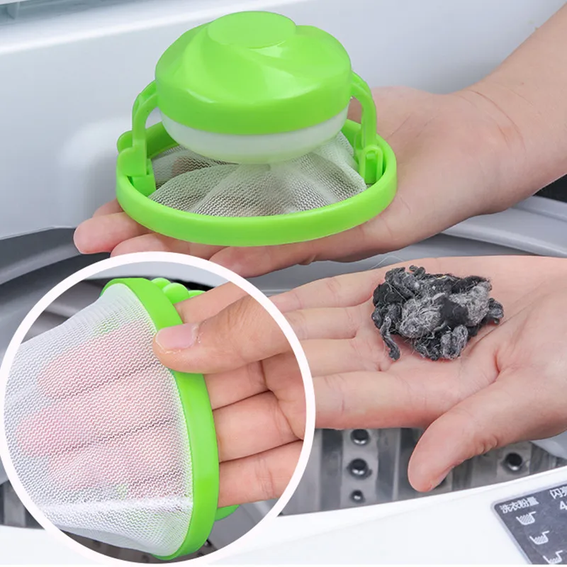 

Home Floating Lint Hair Catcher Mesh Pouch Washing Machine Laundry Filter Bag Floating Hair Catcher Dirt Catch Washing Machine