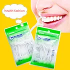 604020 шт зубной Стик для зубной нити после обеда зуб выбирает зубы безопасные зубочистки палочка Flosser межзубная щетка уход за полостью рта
