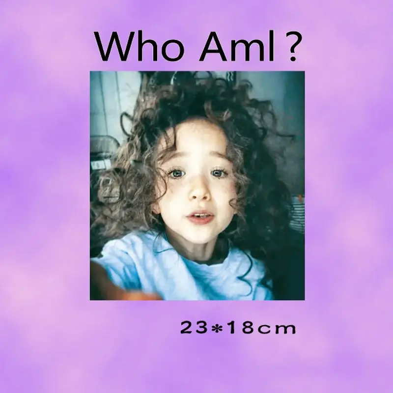 23x18 см модные симпатичные девушки термонаклейки для сделай сам термотрансферные