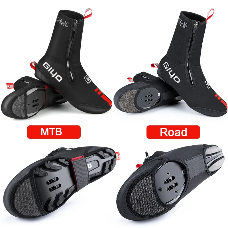 

Cycling Boot Covers MTB Shoe Covers Winter Warm Thermal Neoprene Overshoes Waterproof Toe Cycling Shoe Covers Booties Protector