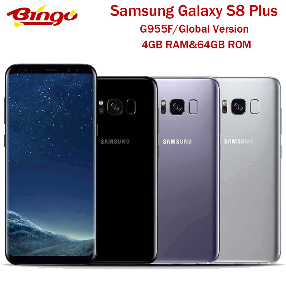 Samsung Galaxy S8 + Plus смартфон с 5 7 дюймовым дисплеем восьмиядерным процессором Exynos ОЗУ 4