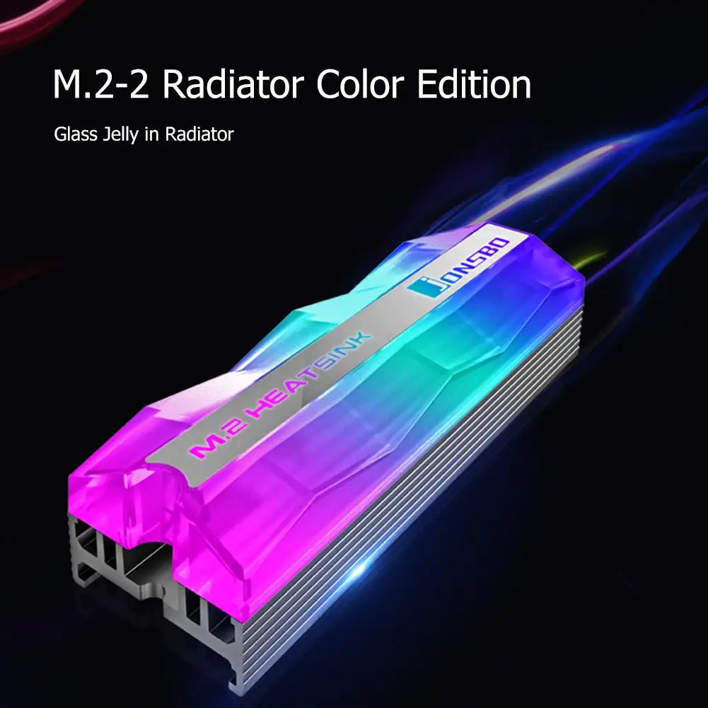 Jonsbo M.2-2 красочное освещение M.2 2280 радиатор SSD твердотельный жесткий диск