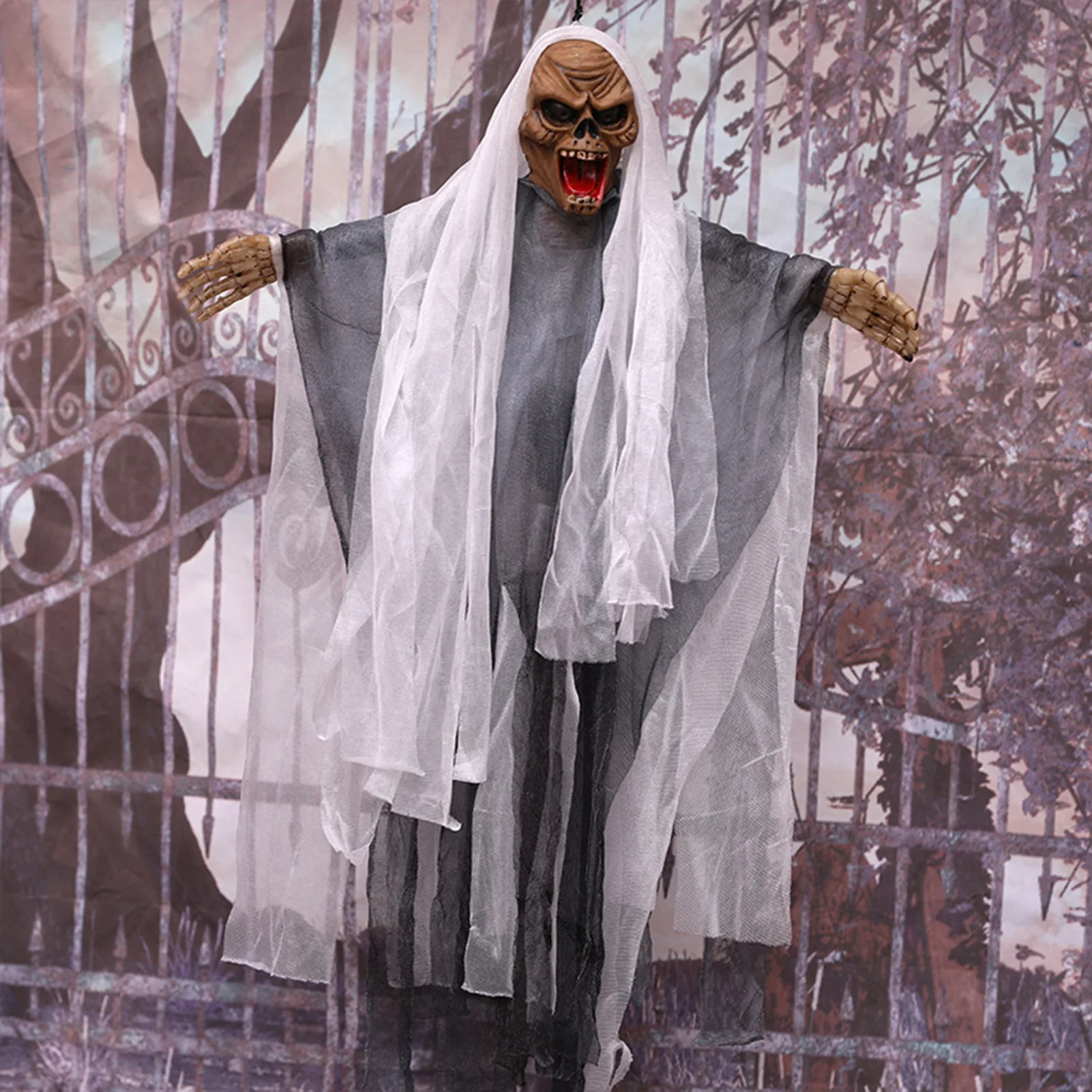 Horror Grim Reaper Hanging Ghost Halloween Decorations Accessories Props Haunted House Bar Club Party Scary Decoration Prop | Дом и сад