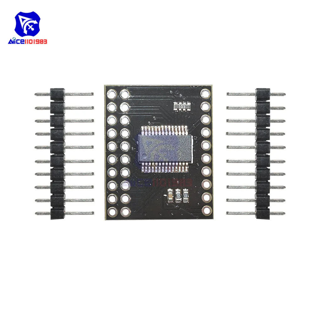 Diymore MCP23S17 двунаправленная 16-битная плата расширения ввода/вывода I2C
