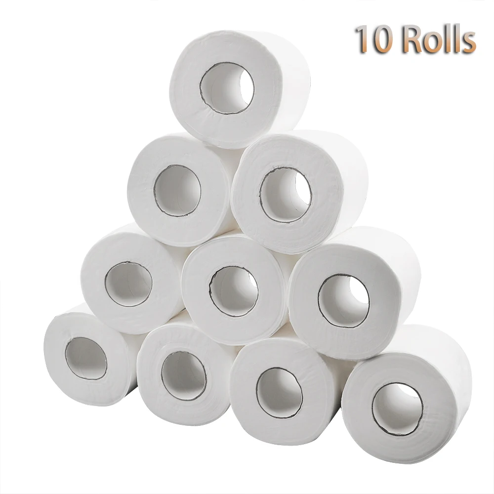 

3 слоя туалетной бумаги, 10 рулонов/партия