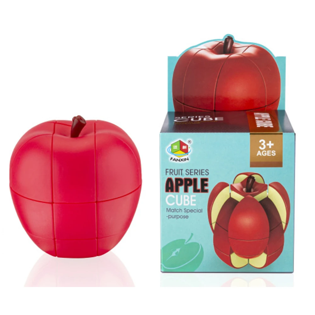 

Educational Fruit Magic Cube Puzzle Banana Apple Lemon 2x2x3 Unequal Special Cute Shape Toys Cube Professional Cubo Magico Toys
