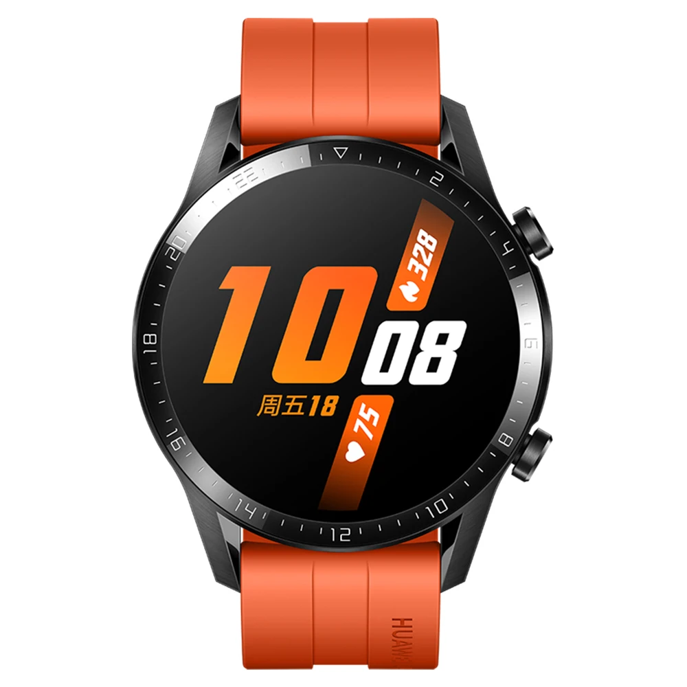 sport orange huawei часы GT 2 Смарт-часы Bluetooth 5,1 14 дней Батарея Телефонный звонок уровень кислорода в крови huawei GT Смарт-часы 2 - Цвет: sport orange