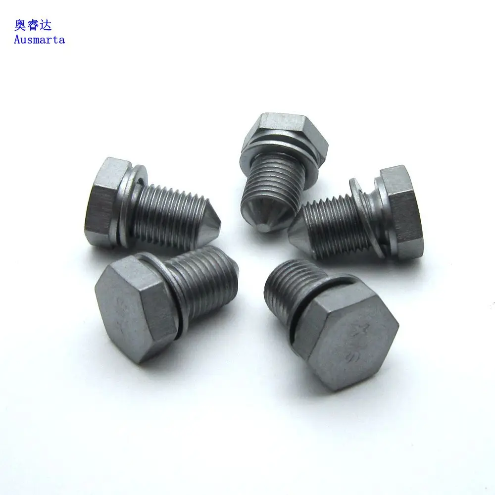 OEM для A3 A4 A6 TT Golf Eos болт сливной пробки масла с прокладкой N 90813202 91101401 Н-908-132-02
