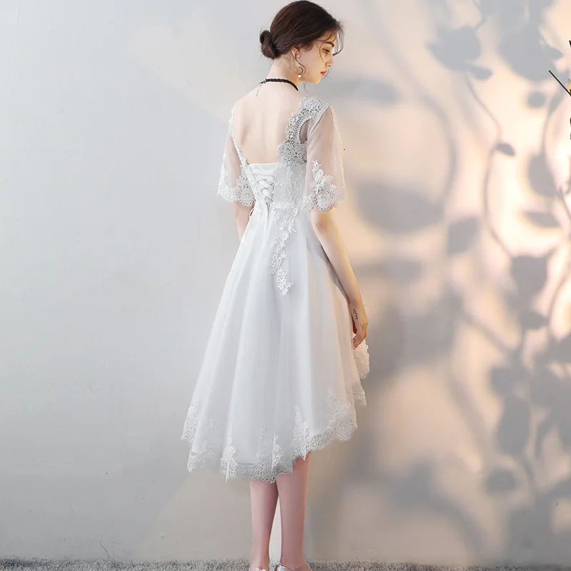 2019 сексуальное короткое вечернее платье в форме трапеции вечерние торжественное