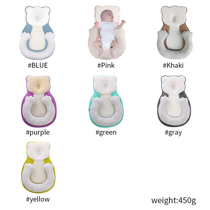 

Baby Nursing Pillow Infant Newborn Sleep Support Concave Cartoon Pillow Printed Shaping Cushion Prevent Flat Head