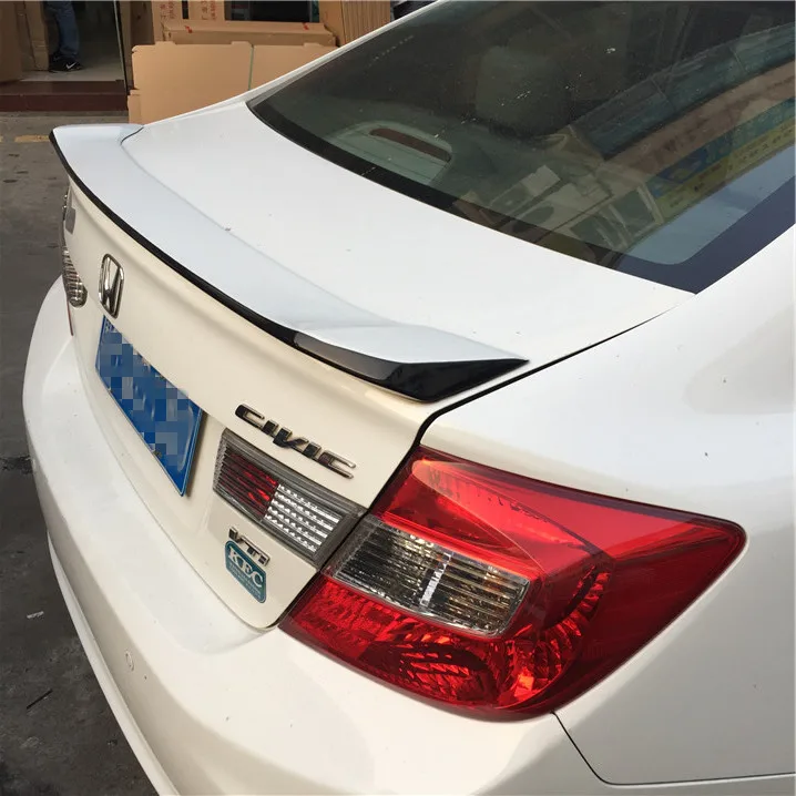Спойлер для Honda Civic высококачественный спойлер из АБС-материала заднего крыла