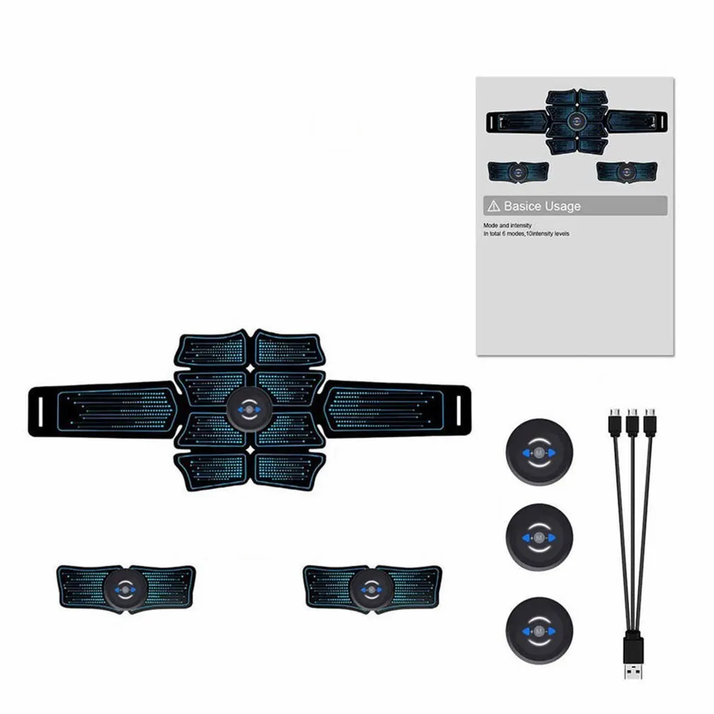

Smart EMS Home Fitness Abdominal Muscle Stick Massager Sports Training Equipment Abdominal Muscle Electrical Stimulation