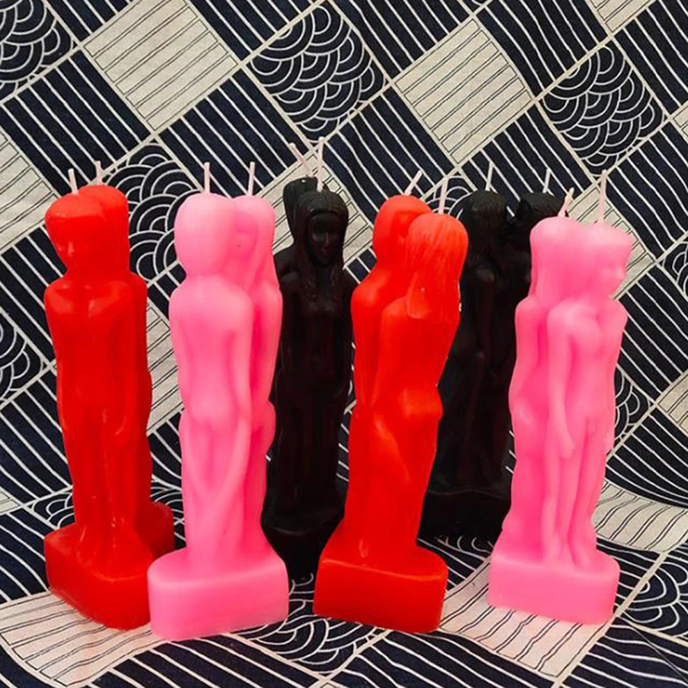 6 шт./лот Волшебная ритуальная свеча Свадебные свечи ручной работы человеческие