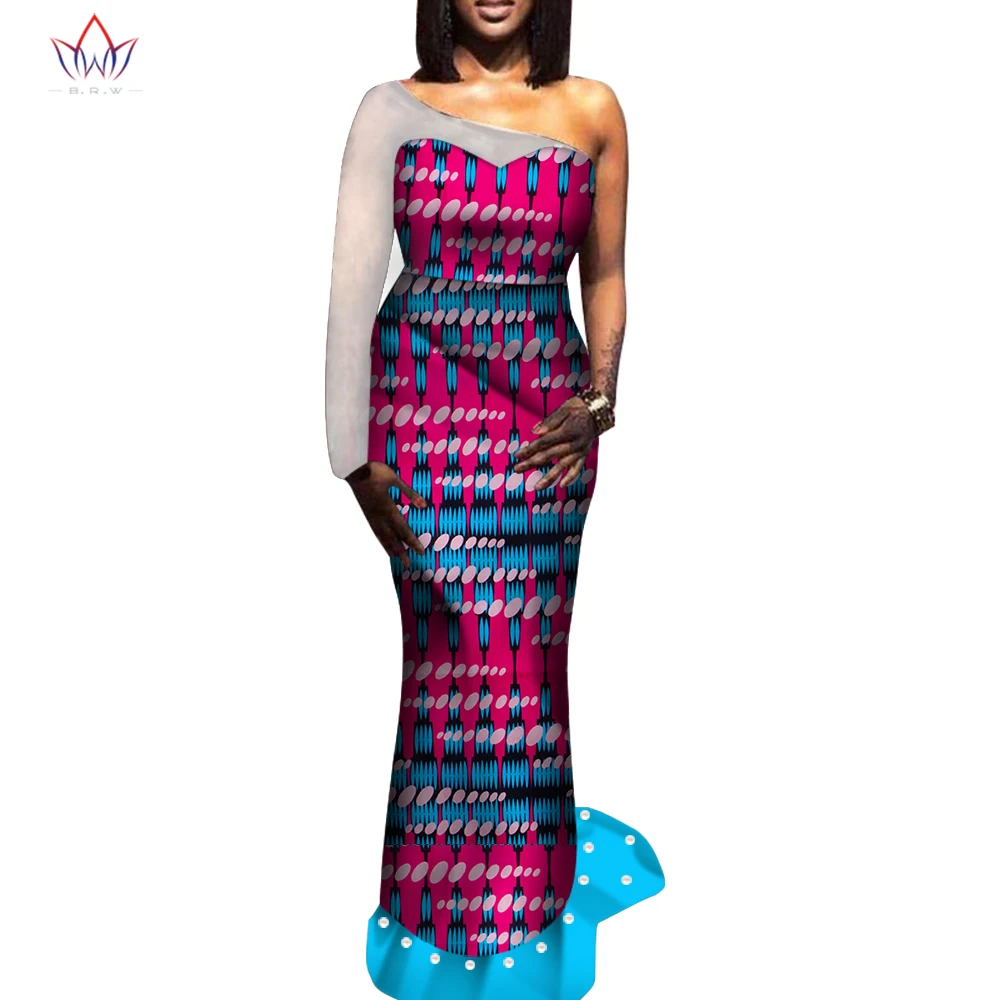 Платья с открытыми плечами для женщин вечерние свадебные повседневные Дашики