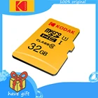 Kodak слот для карт памяти 16 Гб оперативной памяти, 32 Гб встроенной памяти, флеш-карты памяти TF U1 Классические высокие Скорость издание вождения Регистраторы охранного наблюдения мобильный телефон карты