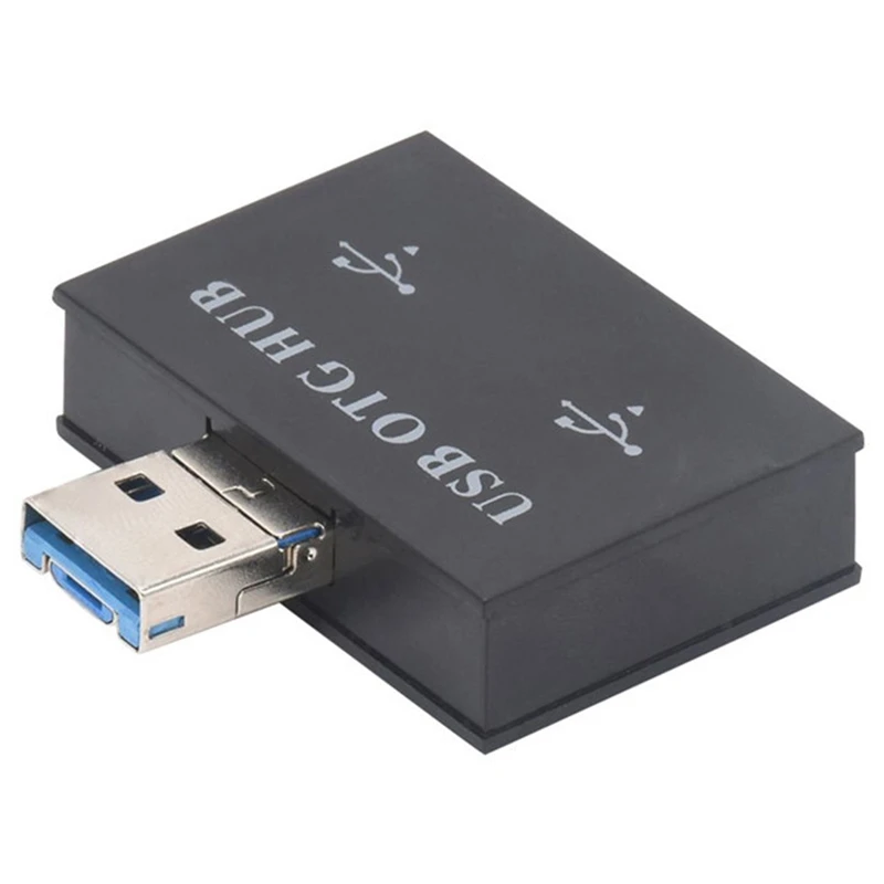 Микро-usb-хаб USB OTG адаптер мини двойной USB2.0 сплиттер концентратор для телефона