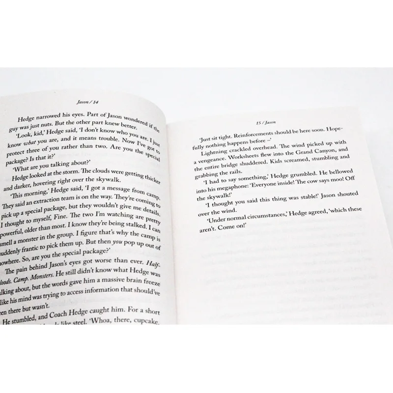 Английский Оригинальный Перси Джексон герои Olympus Рик риортан четыре Тома откитон