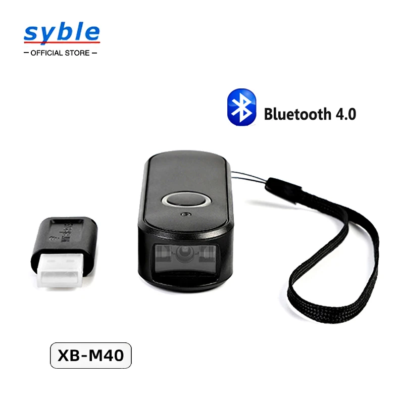

Pocket Wireless Mini Bluetooth CCD Barcode Scanner for Logistics Warehouse Inventory XB-M40