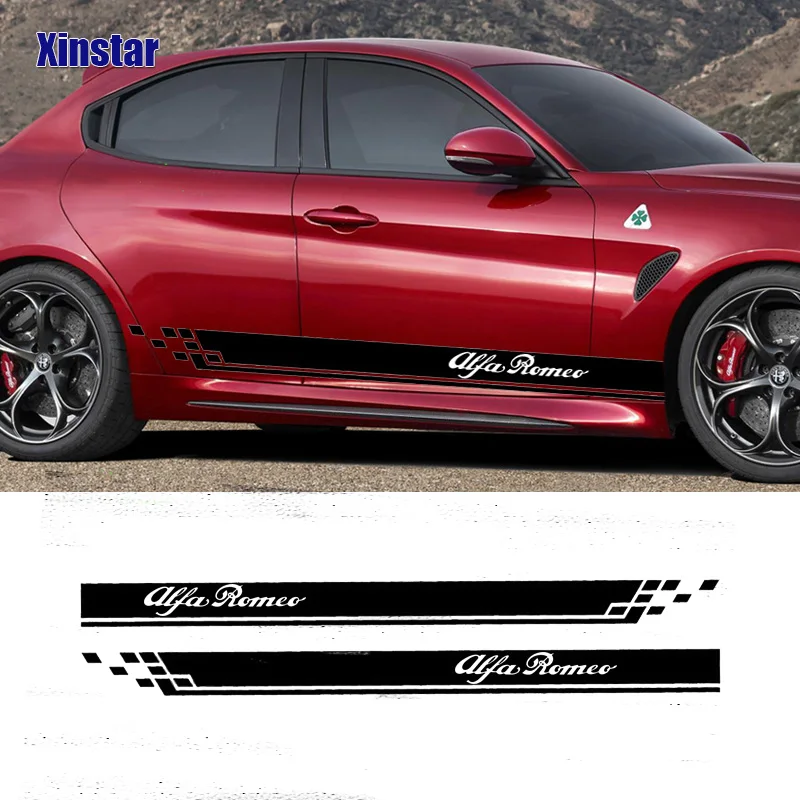 

Наклейка на кузов автомобиля Alfa Romeo Giulietta 159 156 MITO Stelvio 147 Sportiva, 2 шт.