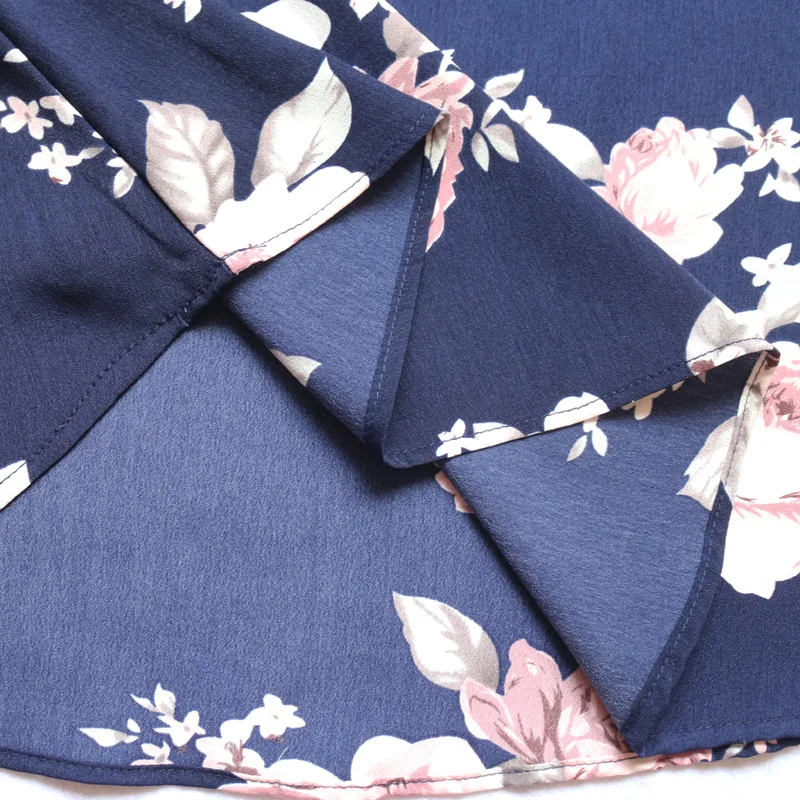 Женское платье сексуальное шифоновое с открытыми плечами и цветочным принтом