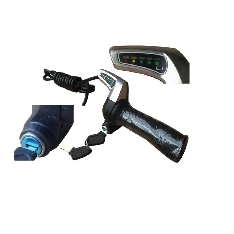 Бесплатная доставка дроссельная заслонка для электровелосипеда с дисплеем