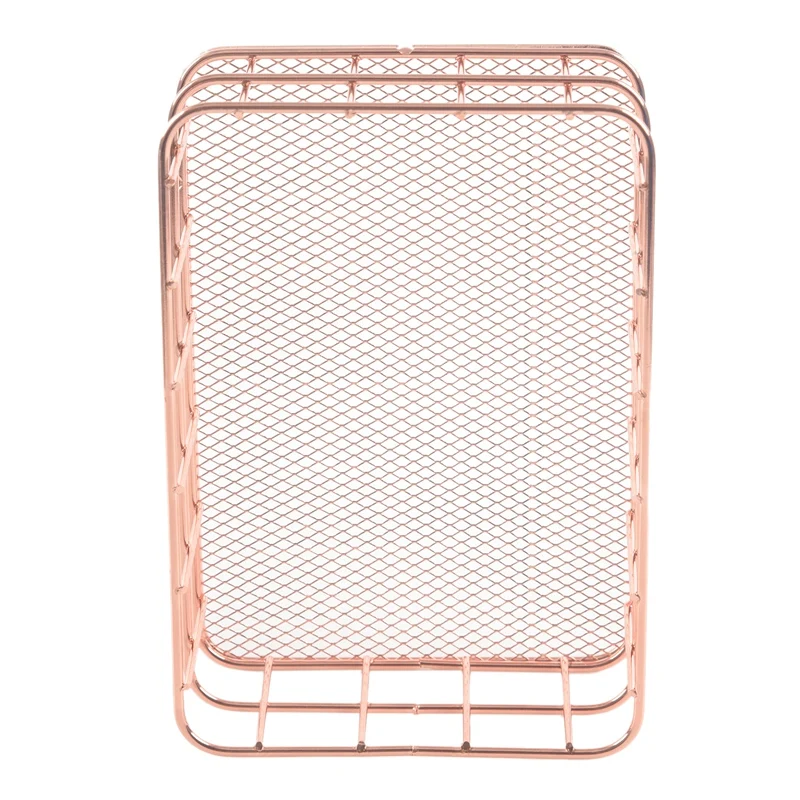 Новейшая корзина для хранения полки из металлической проволоки ванной комнаты