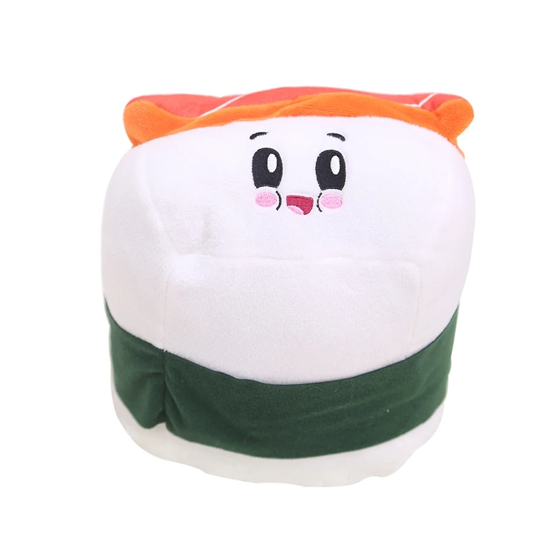 1 шт. 19-24 см лосось игрушечные суши плюшевая Kawaii подушка в виде Еды Кухня диван ресторан магазин окно декоративная подушка в виде суши