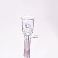 filter funnel with glass boardcapacity 30mljoint 2429with glass plate bush funnellaser drilling