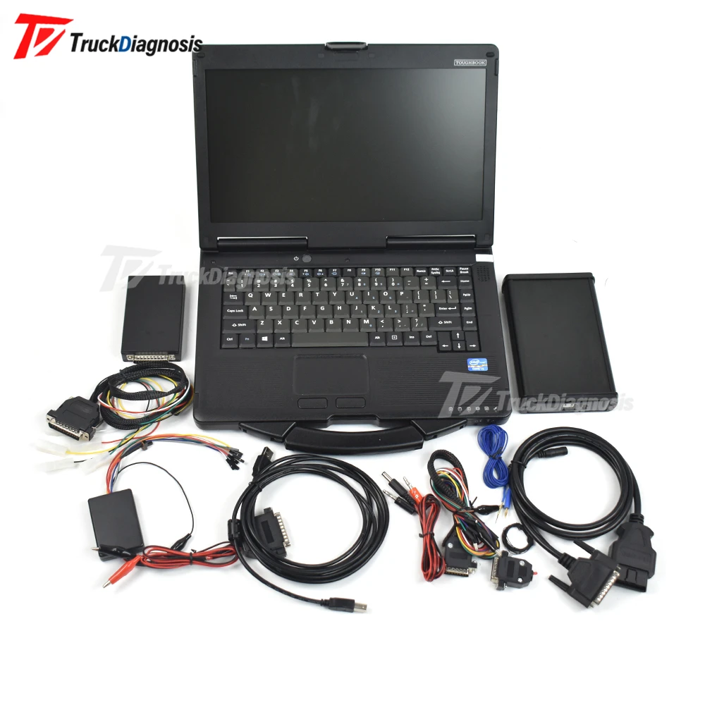 Онлайн 2 80 EU Red KESS V5.017 с CF19 Токен светодиодный Tag LED BDM Рамка Kess 5 017 OBD2 менеджер