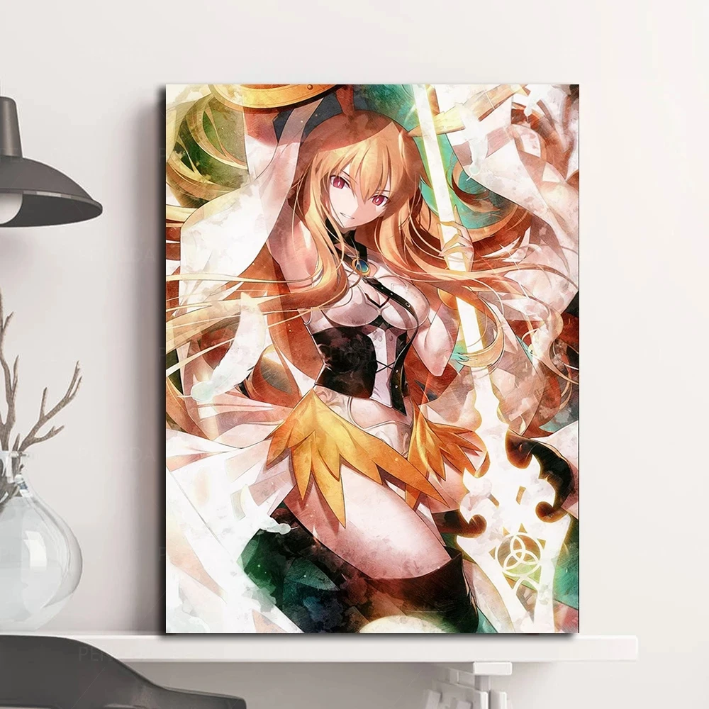 

HD Print Painting Fate Grand Order Home Decor Saber Canvas Poster Modular Figure Pictures Modern Living Room No Frame Wall Art
