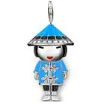 ThomasPT3028 подвеска в виде китайской куклы стиле Ts модные ювелирные изделия для