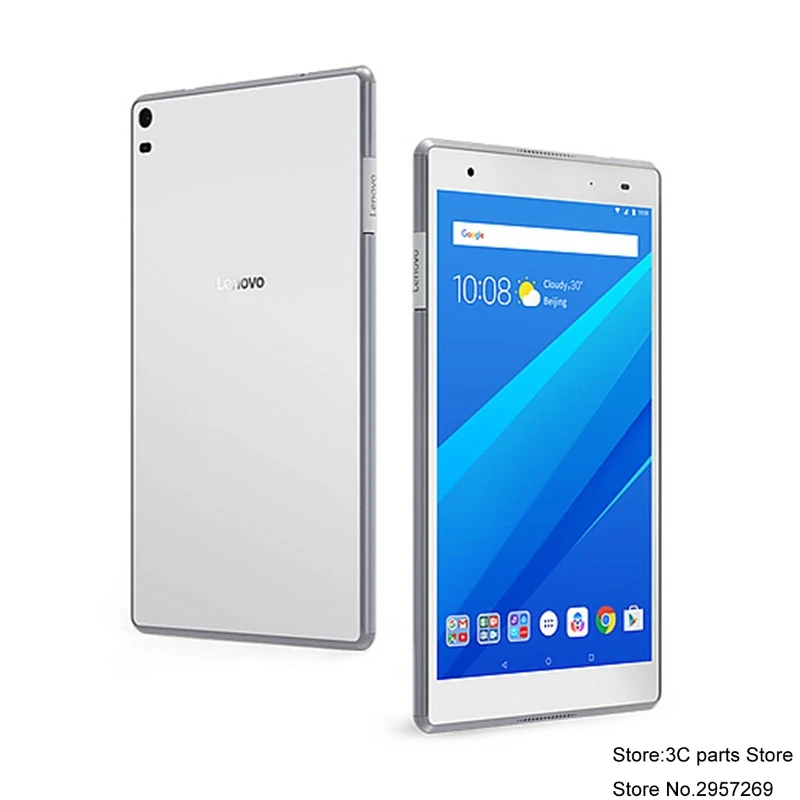 Lenovo Tab4 планшет с 10 1 дюймовым дисплеем процессором Qualcomm ОЗУ 2 Гб ПЗУ 16 8 0x1280 800 мАч