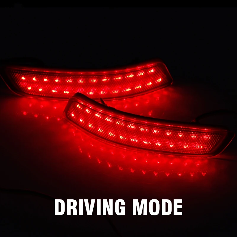 Автомобильный задний бампер туман светильник отражатель светодиодный