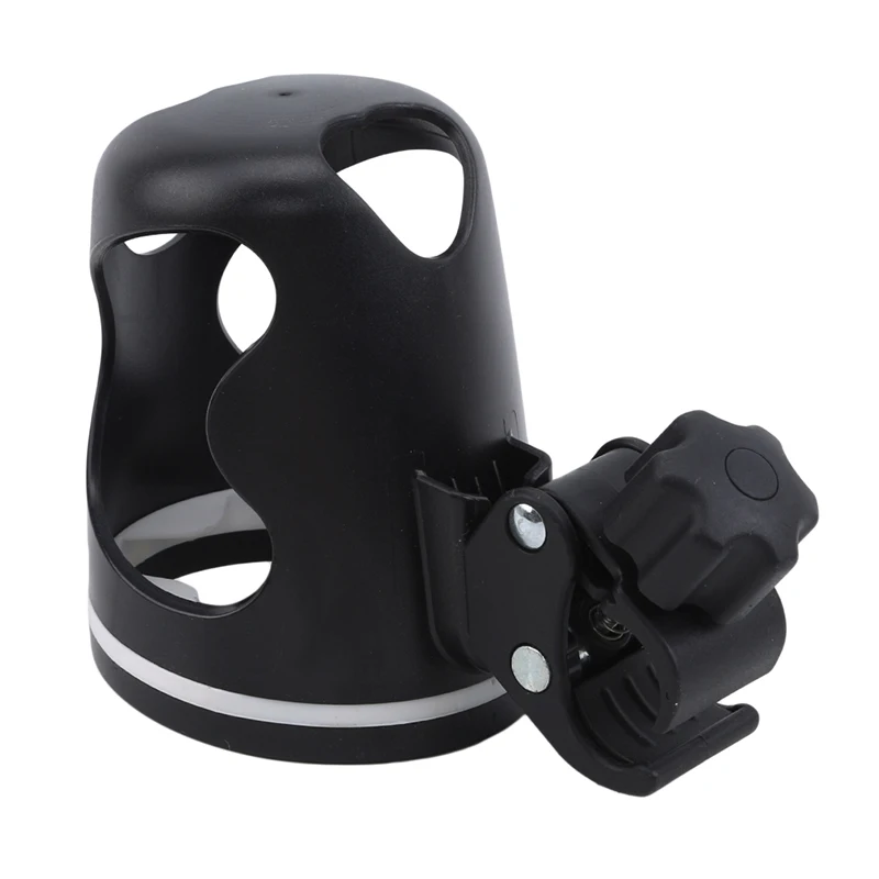 

Pushchair Bottle Holder with Clip Multifunction Cup Stand Baby Stroller Accessories Durable 360 Degree Rotatable Bottle Rack