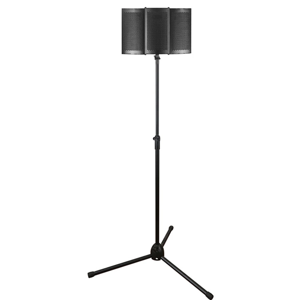

Windscreen Accessories Foldable Isolation Shield Professional Soundproof Filter Sound Absorber Microphone Studio Recording