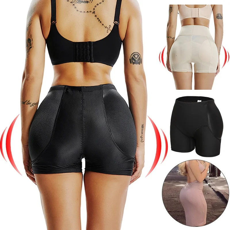 

Women Padded Butt Hip Enhancer Panties Shaper Seamless Body Shaper Slimming Shapewear Female Plus Size Control Panties M-6XL