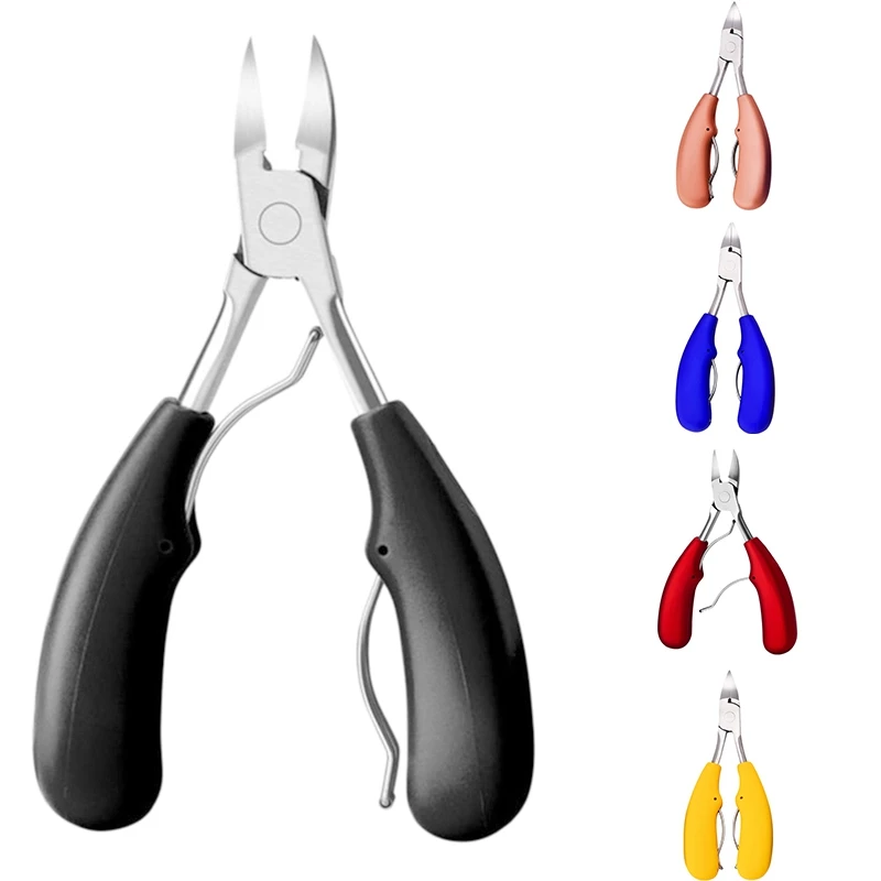 

New Toe Nail Clippers 2Pc Nail Correction Nippers Clipper Cutters Dead Skin Dirt Remover Podiatry Pedicure Care Tool