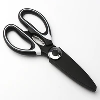 zk30 stainless steel kitchen scissors multipurpose purpose shears tool for meat vegetable barbecue tool scissors kitchen supply